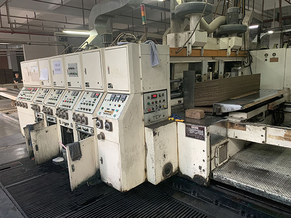 全自動臺灣TCY四色印刷機